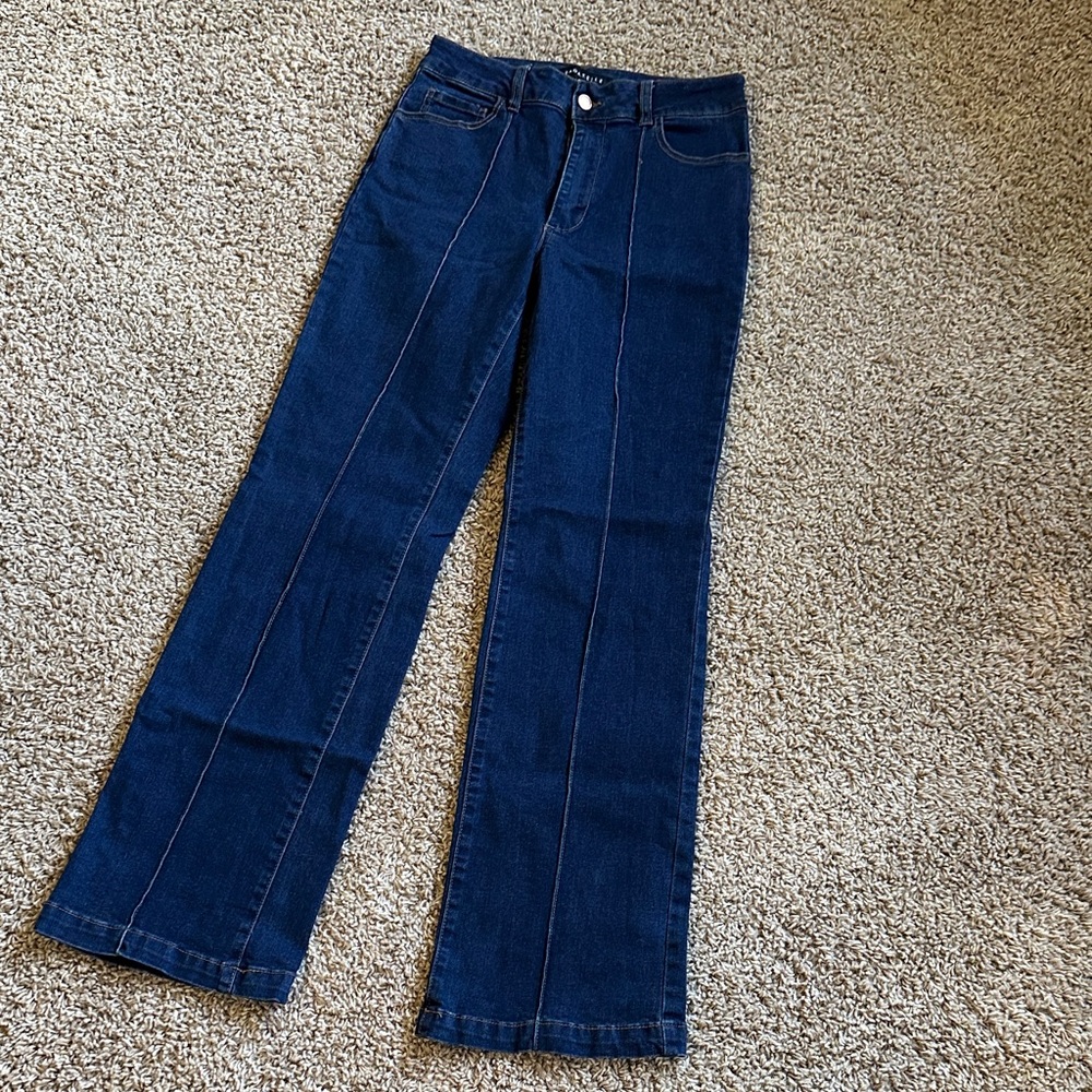 Dark Blue Women's Flair Jeans Bagatelle New York
